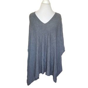 Masai Gray Oversized Poncho Sweater‎ Stretchy Loungewear Large Viscose